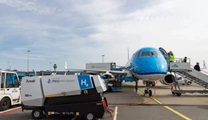 Grüne Luftfahrt - Flughafen Schiphol mit Wasserstoff-GPU
