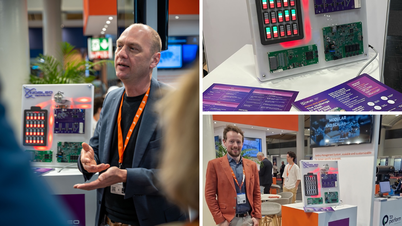 Elektrifizierung, Batteriemanagementsysteme, Nobleo Technologie auf der Hannover Messe 2025