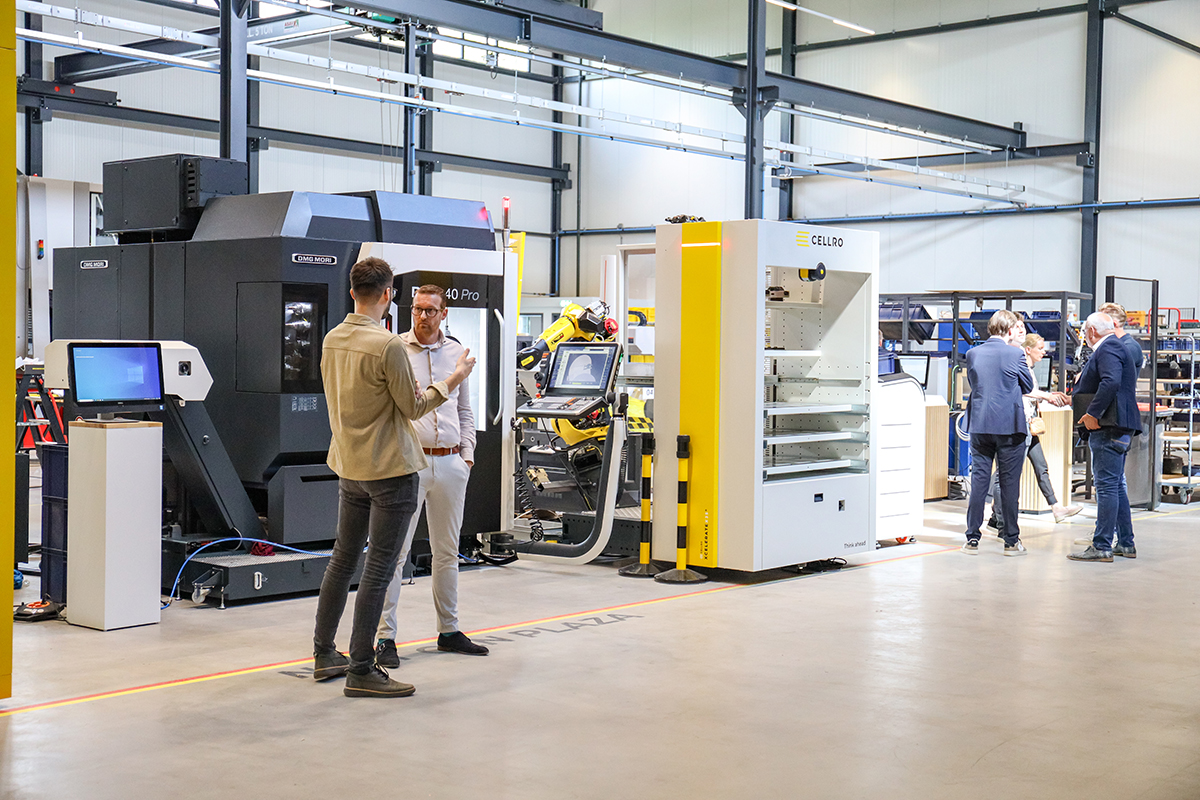Zerspanende Fabrik gezeigt auf der EMO 2025